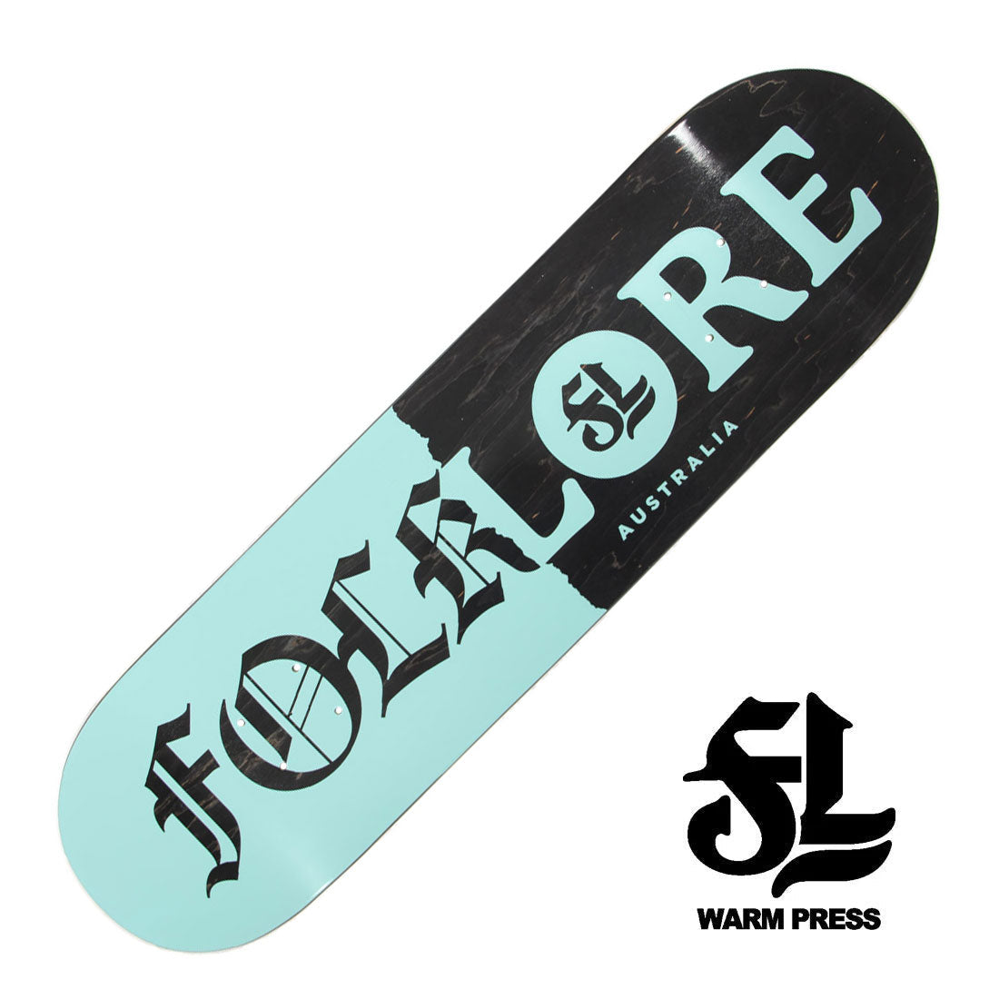 Folklore WP Tear Split Deck - Blue Skateboard Decks Modern Street