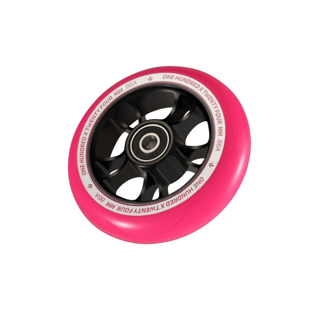 Envy 100mm Wheel - Pink/Black Scooter Wheels