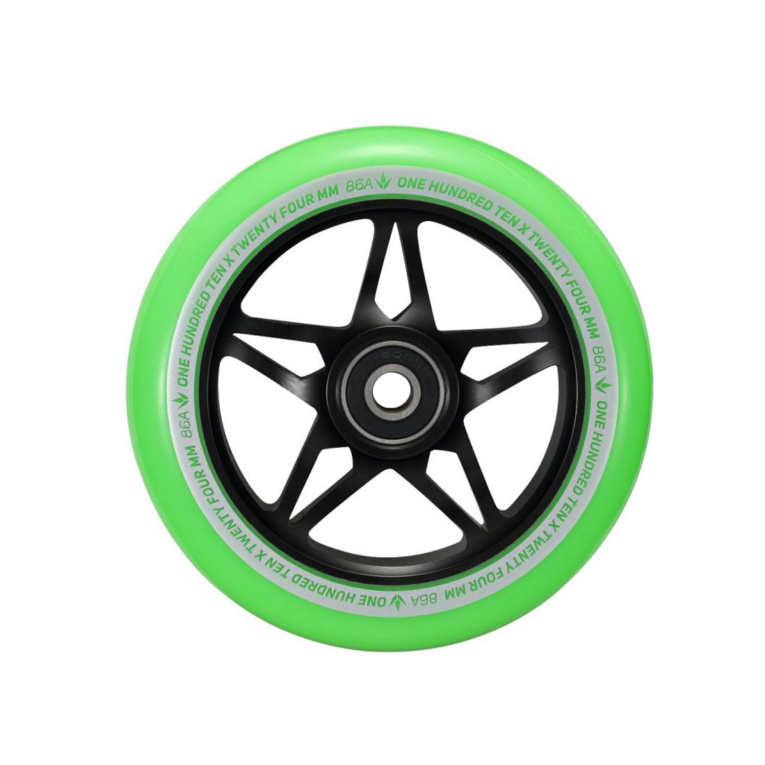 Envy S3 110mm Wheel - Green Scooter Wheels