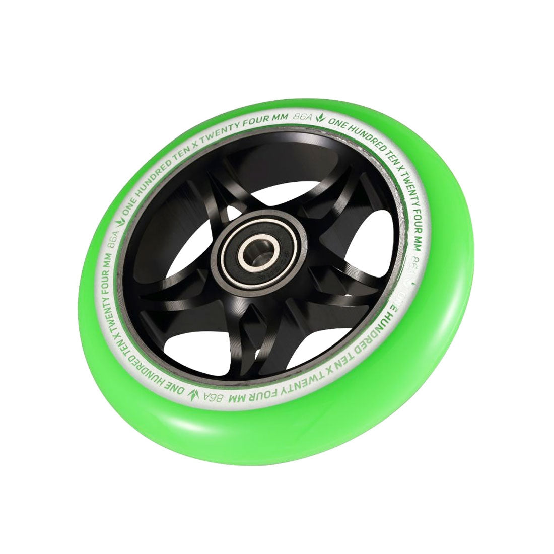 Envy S3 110mm Wheel - Green Scooter Wheels