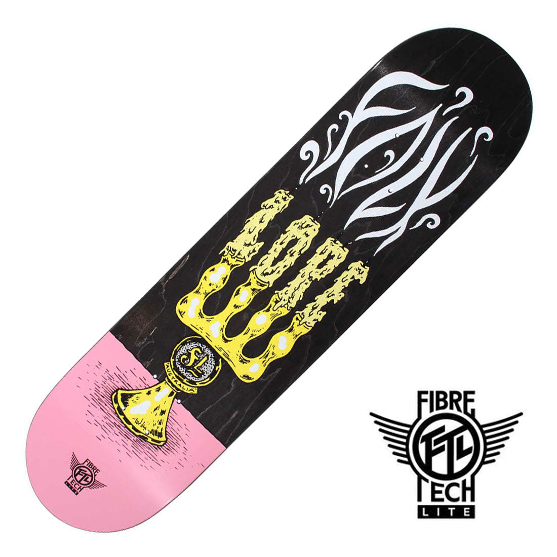 Folklore FTL Candle Deck - Pink Skateboard Decks Modern Street