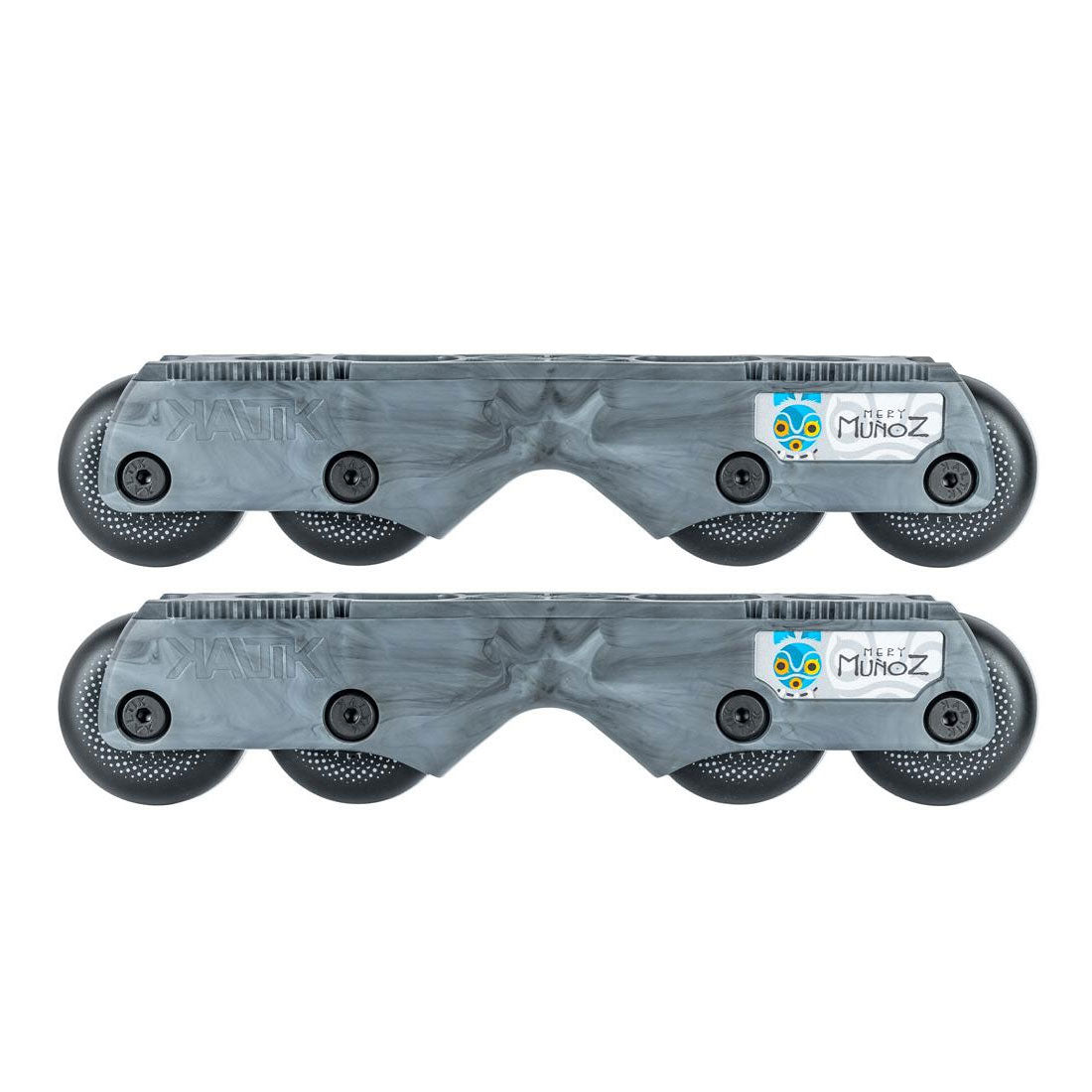 Kaltik Flat Munoz 60mm Frame Kit M/L - Marble Grey Inline Frames