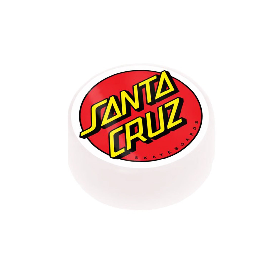 Santa Cruz Classic Dot Skate Wax - White Skateboard Accessories