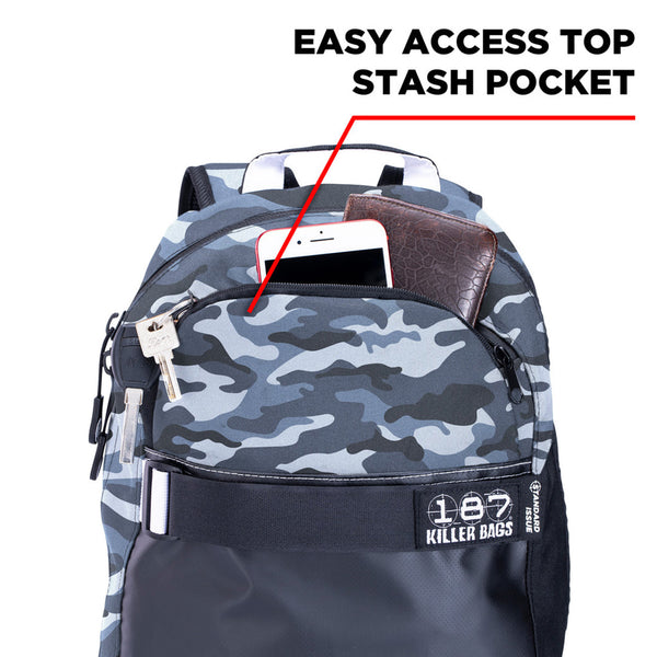 187 Killer Backpack - Camo - Skater HQ
