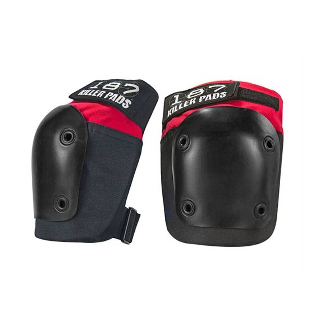 187 Knee/Elbow Combo Pack - Red/Black Protective Gear