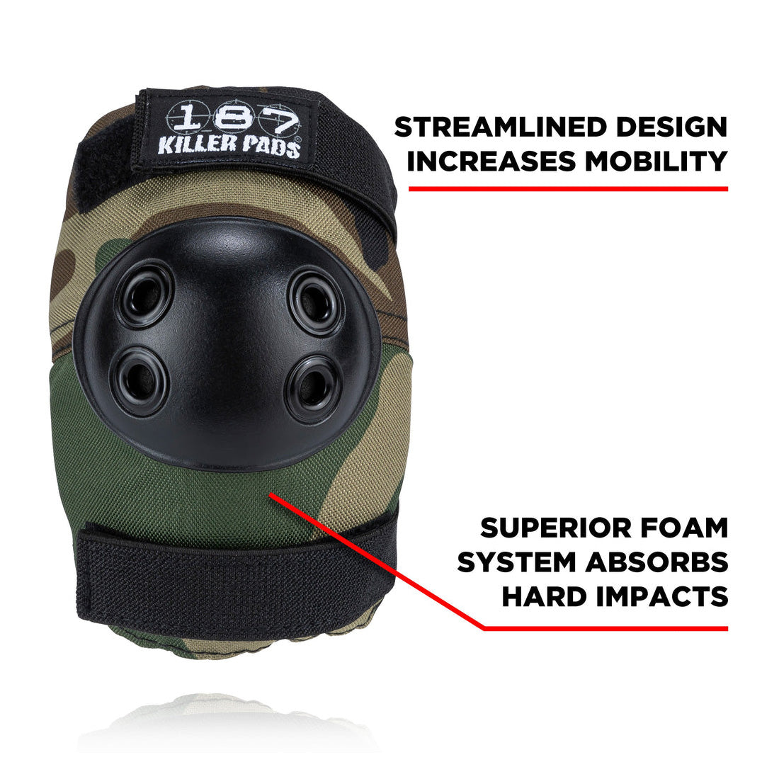 187 Knee/Elbow Combo Pack - Camo Protective Gear