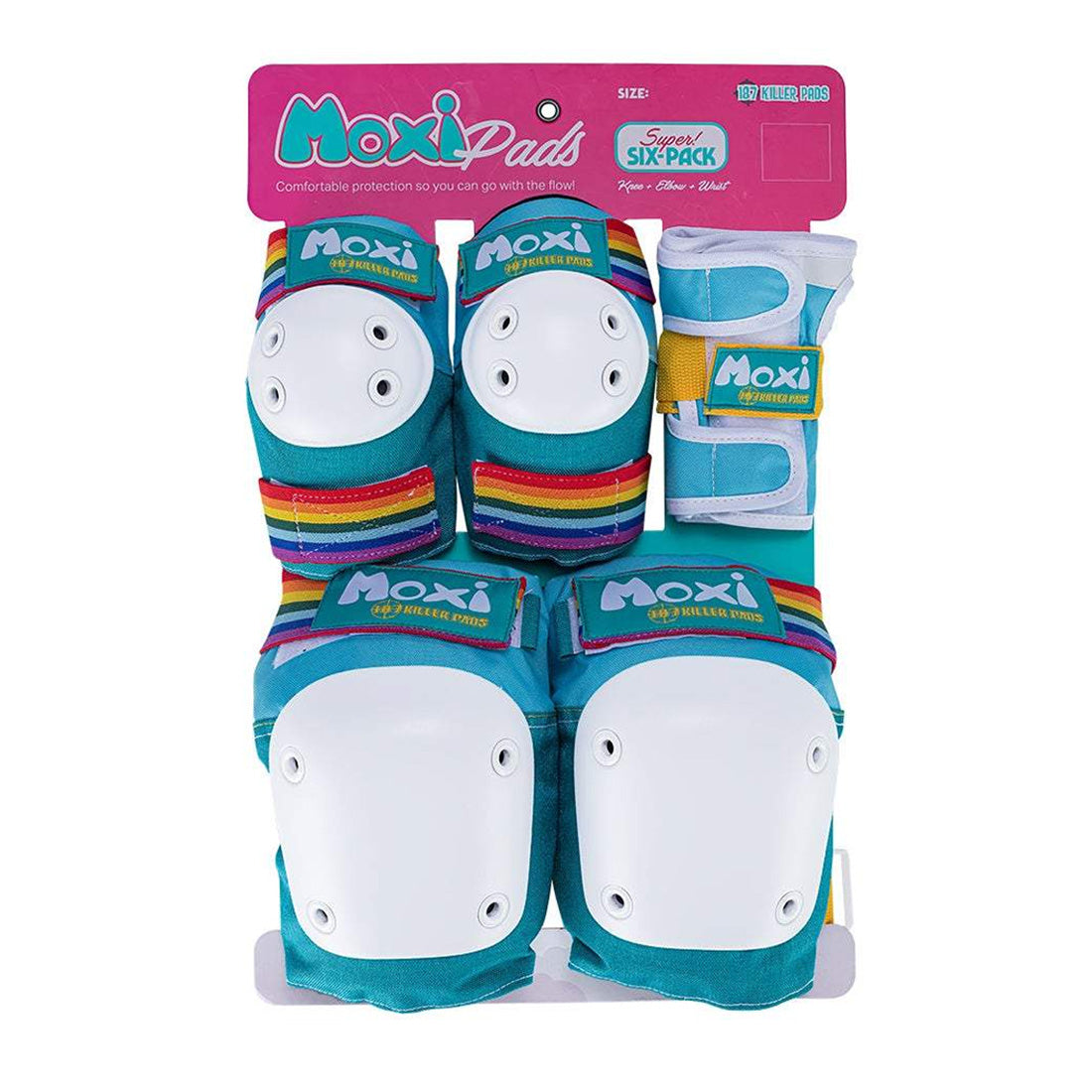 187 Six-Pack Adult - Moxi Jade Protective Gear