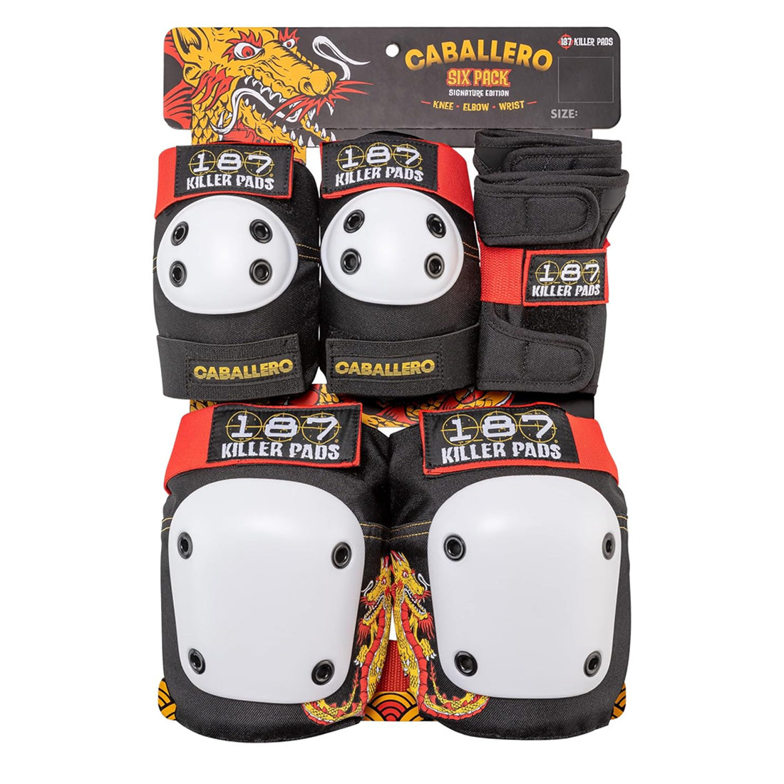 187 Six-Pack Adult - Caballero Protective Gear