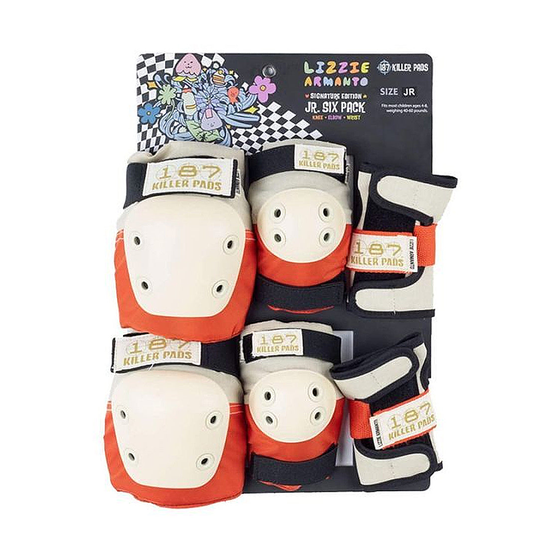 187 Six-Pack Youth - Lizzie Armanto Protective Gear