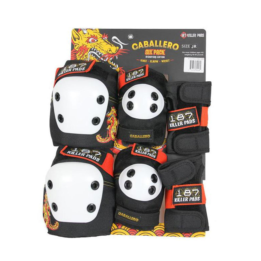 187 Six-Pack Youth - Caballero Protective Gear