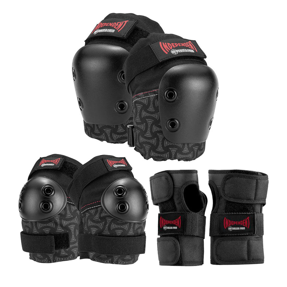 187 Six-Pack Youth - Independent Black Protective Gear