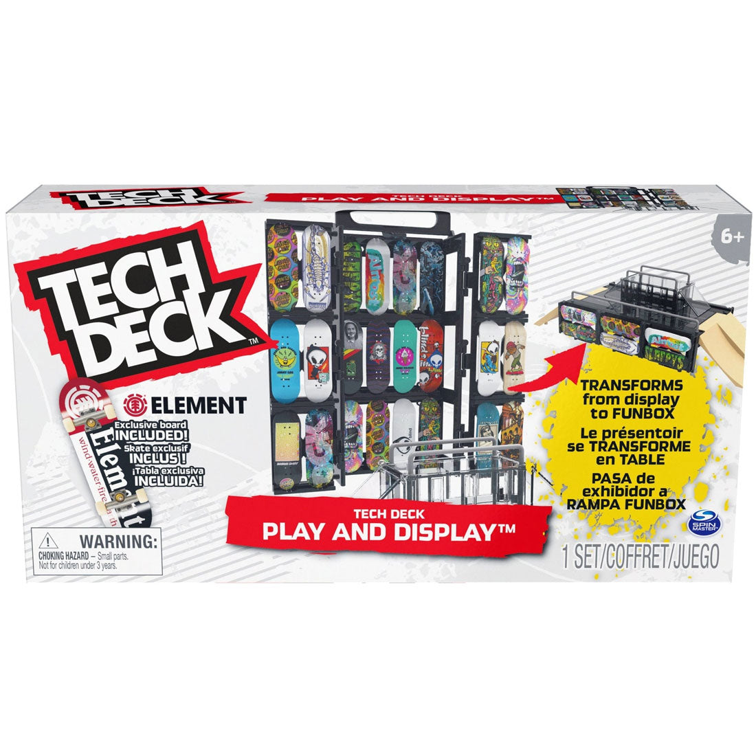 Tech Deck Play & Display Set Skateboard Accessories