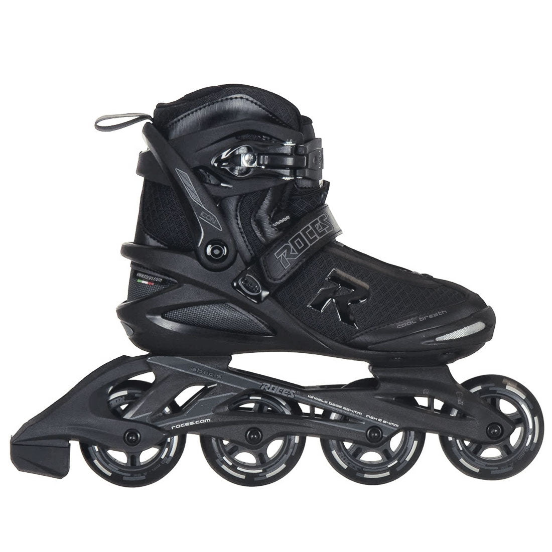 Roces ICON M Black/Charcoal Inline Rec Skates