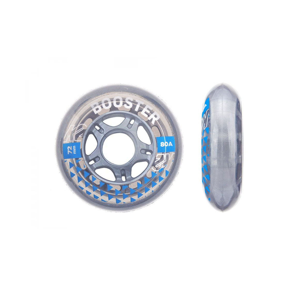 K2 Booster 72mm 80a 4pk - Smoke Inline Rec Wheels