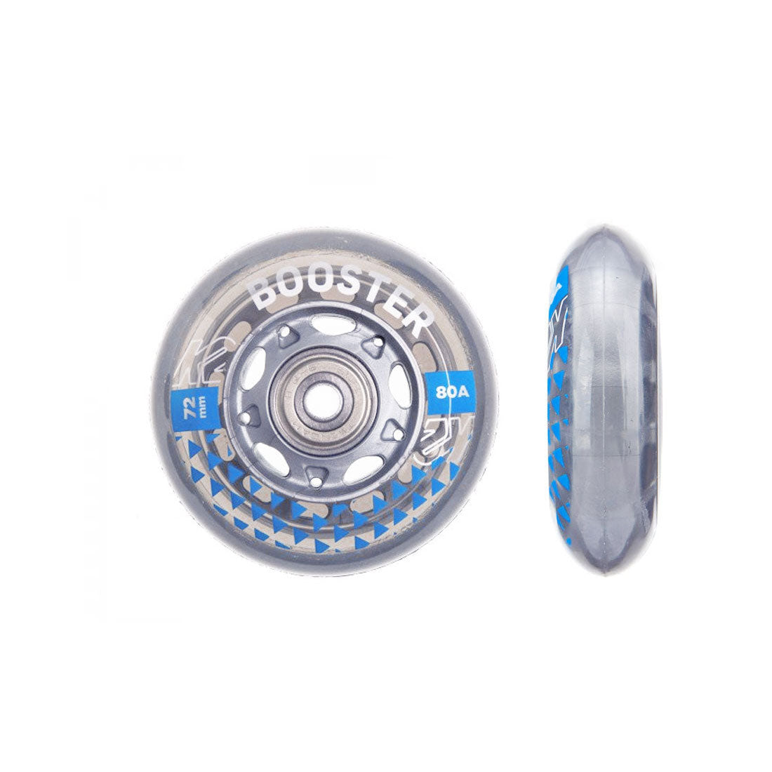 K2 Booster 72mm 80a 8pk w/ ILQ5 Bearings Inline Rec Wheels