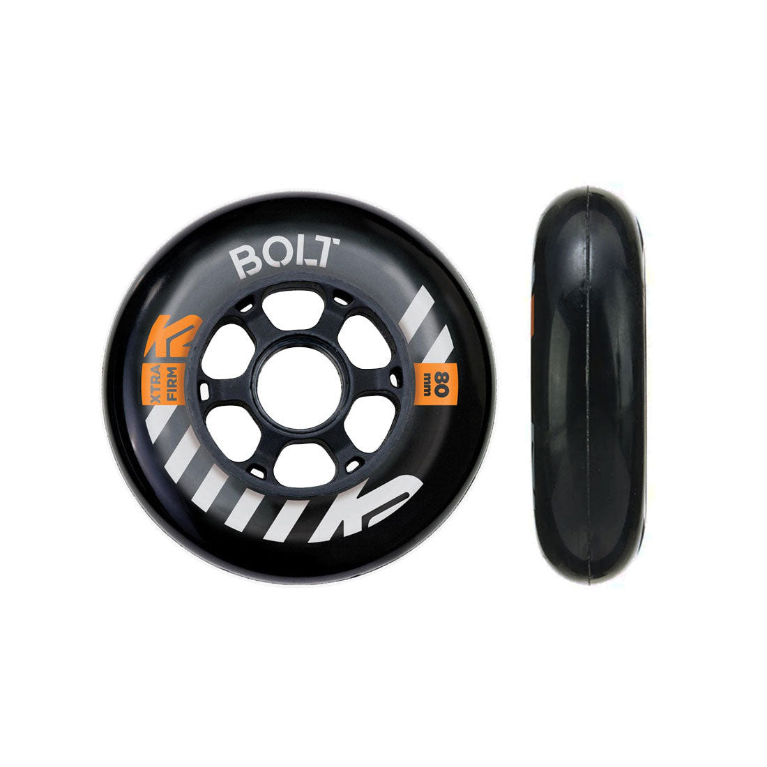 K2 Urban Bolt 80mm 90a Xtra Firm 4pk Inline Rec Wheels