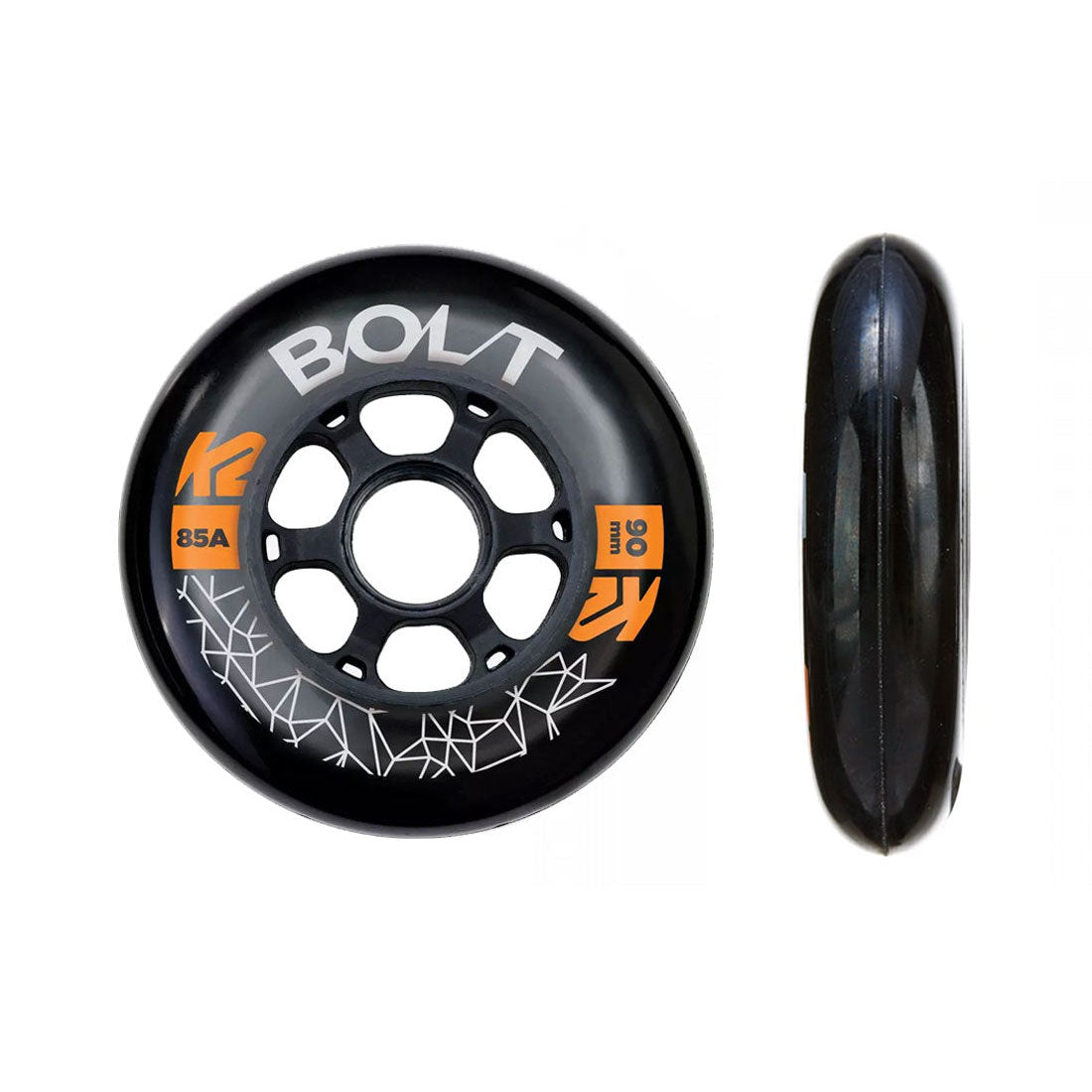K2 Bolt Speed 90mm 85a 4pk Inline Rec Wheels