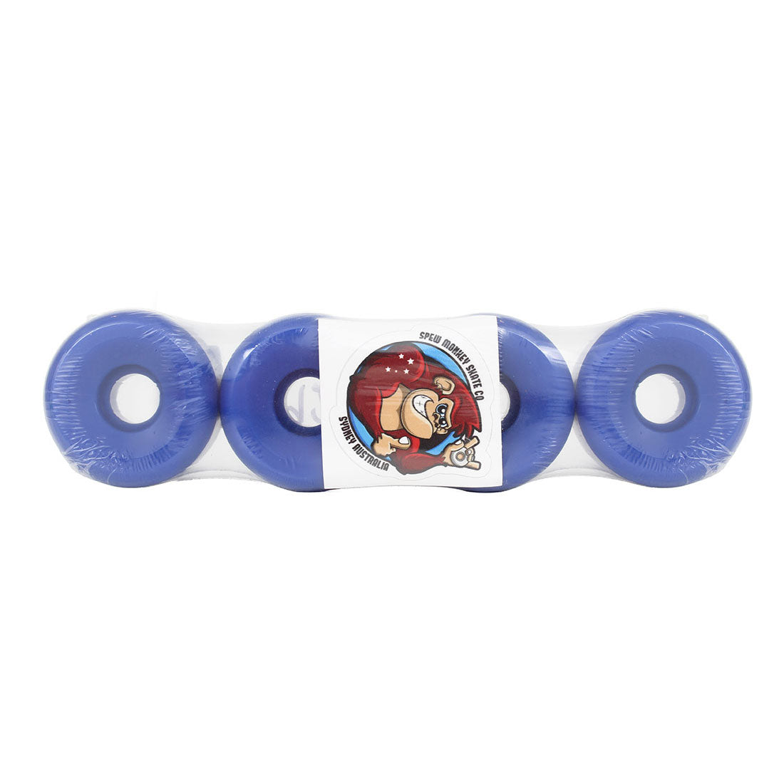 Spew Monkey Dragon Slayers 56mm 92a Wheels 4pk - Blue Skateboard Wheels
