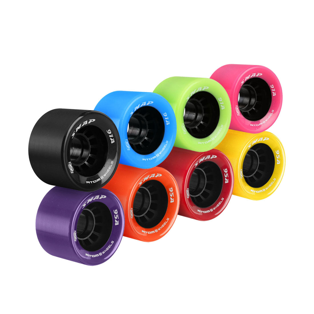 Atom Snap Wheels 60mm 4pk Roller Skate Wheels