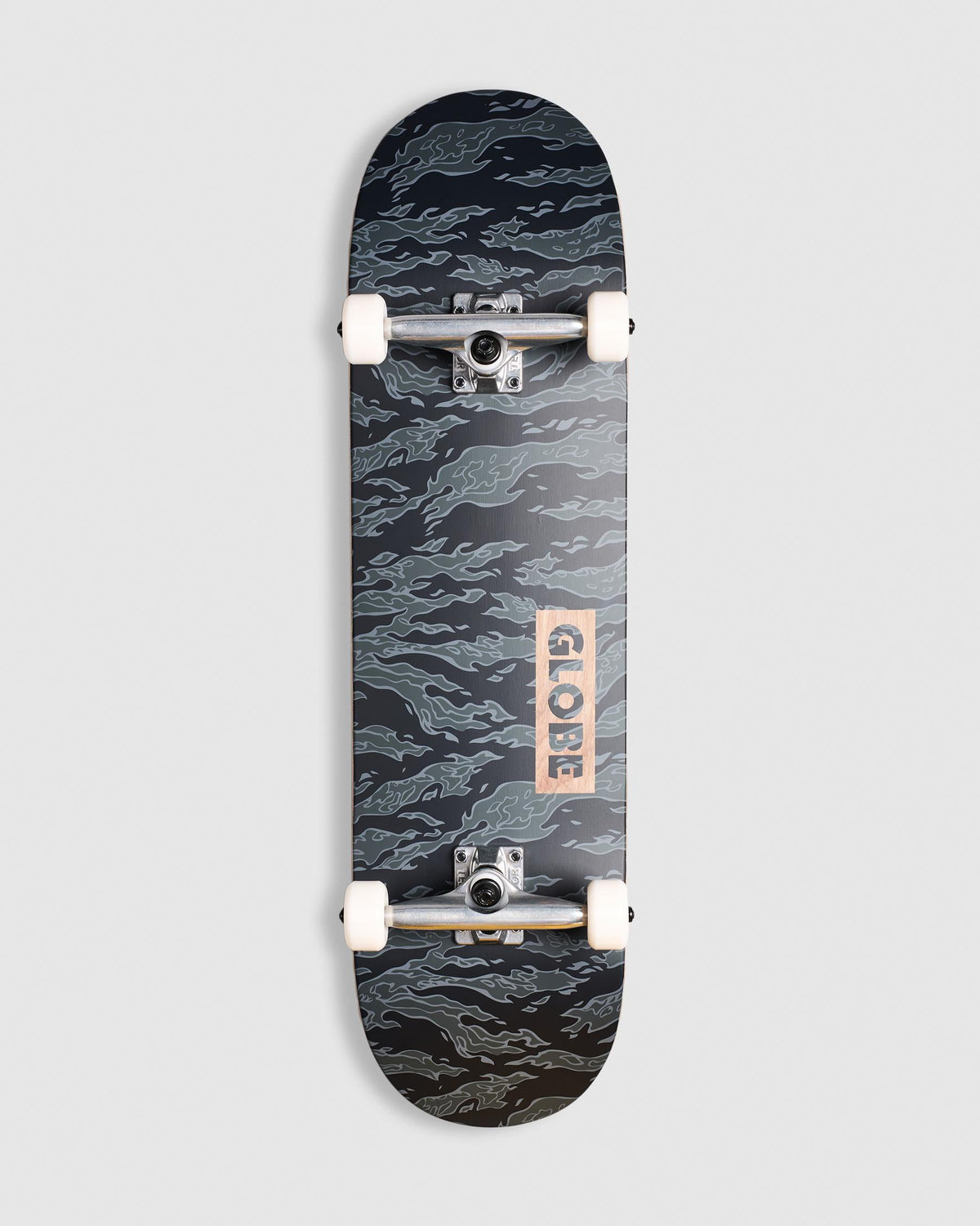 Globe Goodstock Black Camo 8.5" Complete Skateboard Skateboards
