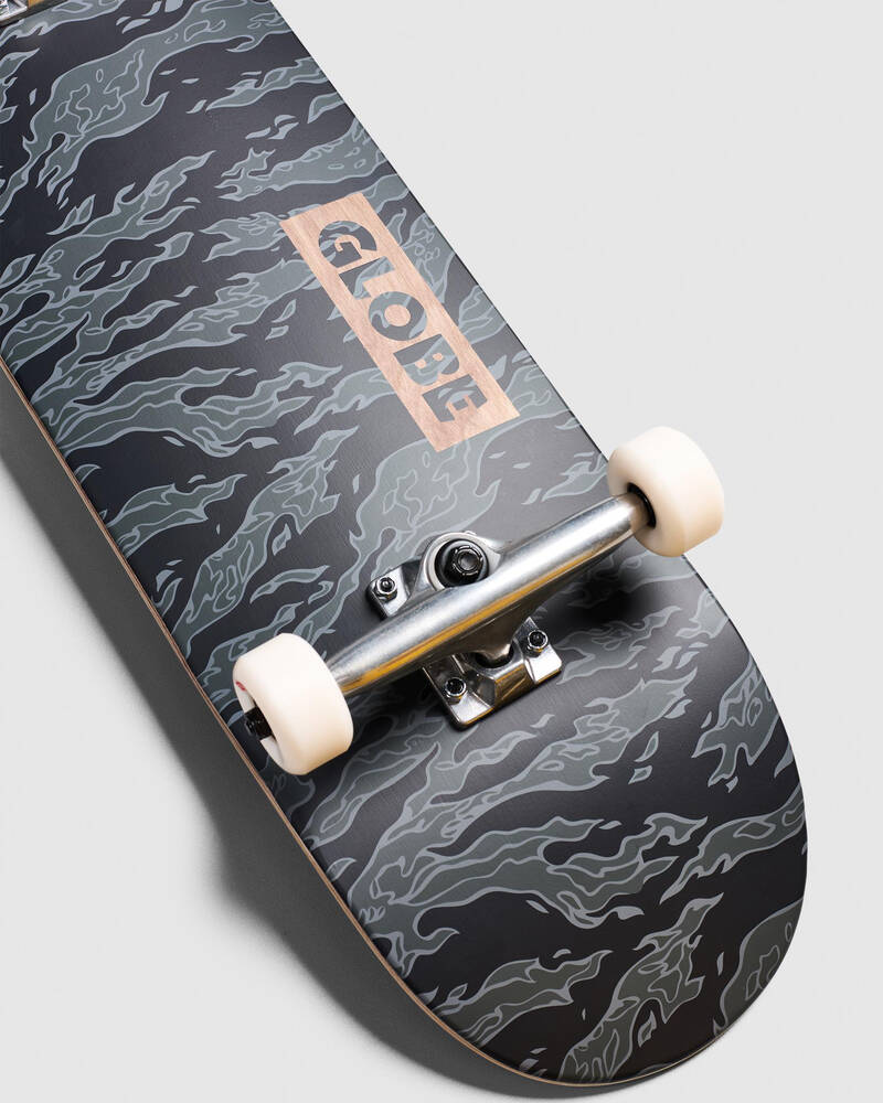 Globe Goodstock Black Camo 8.5" Complete Skateboard Skateboards