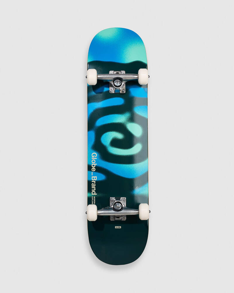 Globe G0 Pond 8.0" Complete Skateboard - Blue/Green Skateboards