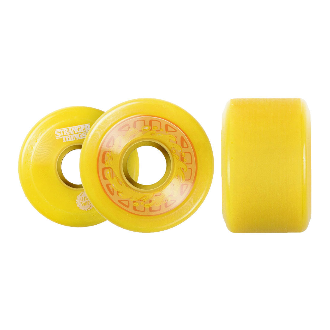 Slime Balls x Stranger Things OG Slime 60mm 78a - Butter Yellow Skateboard Wheels