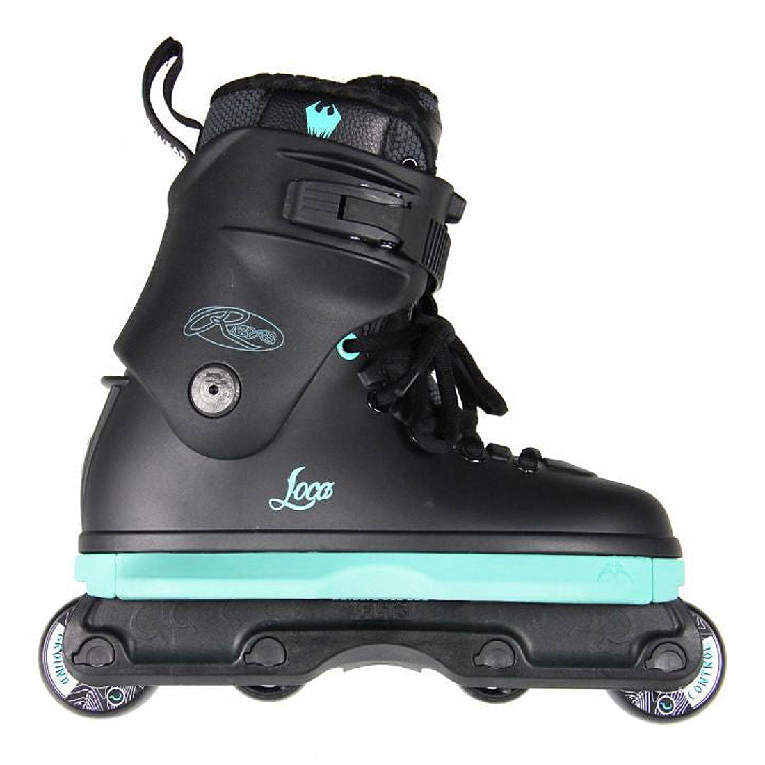 Razors Shift Loco Skate - Black/Mint Inline Aggressive Skates