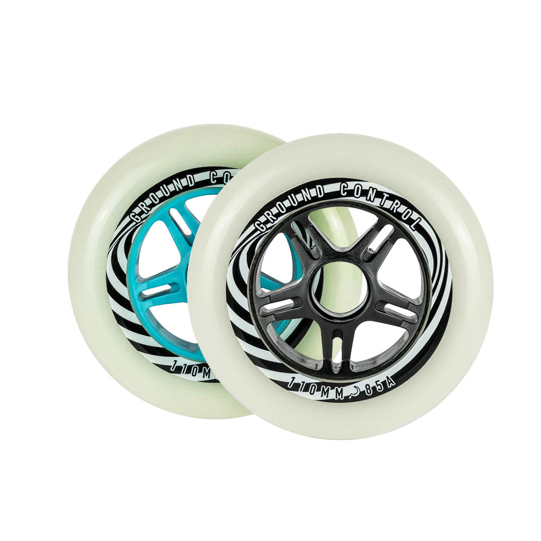 Ground Control Glow 110mm Wheels 6pk Inline Rec Wheels
