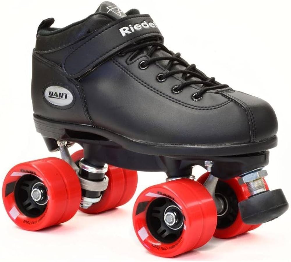 Riedell Dart - Black Roller Skates