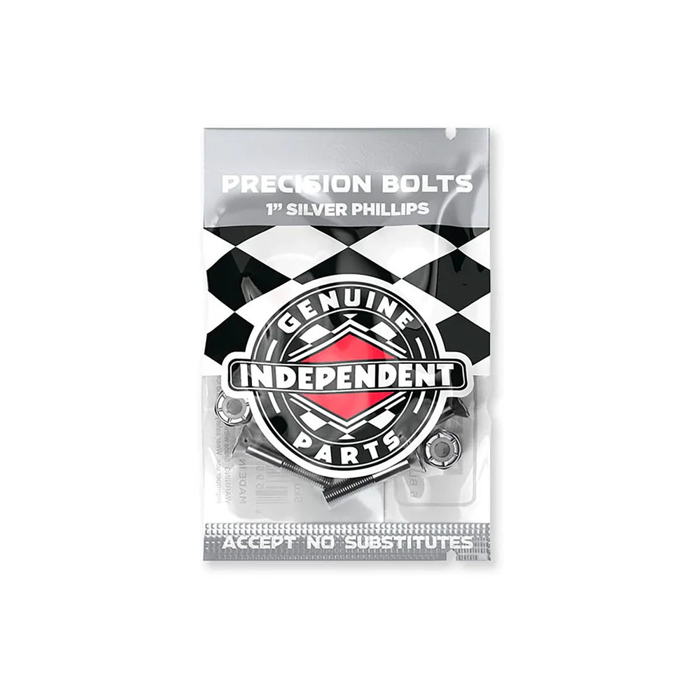 IND BOLT 1 IN PHLP BLK/SV