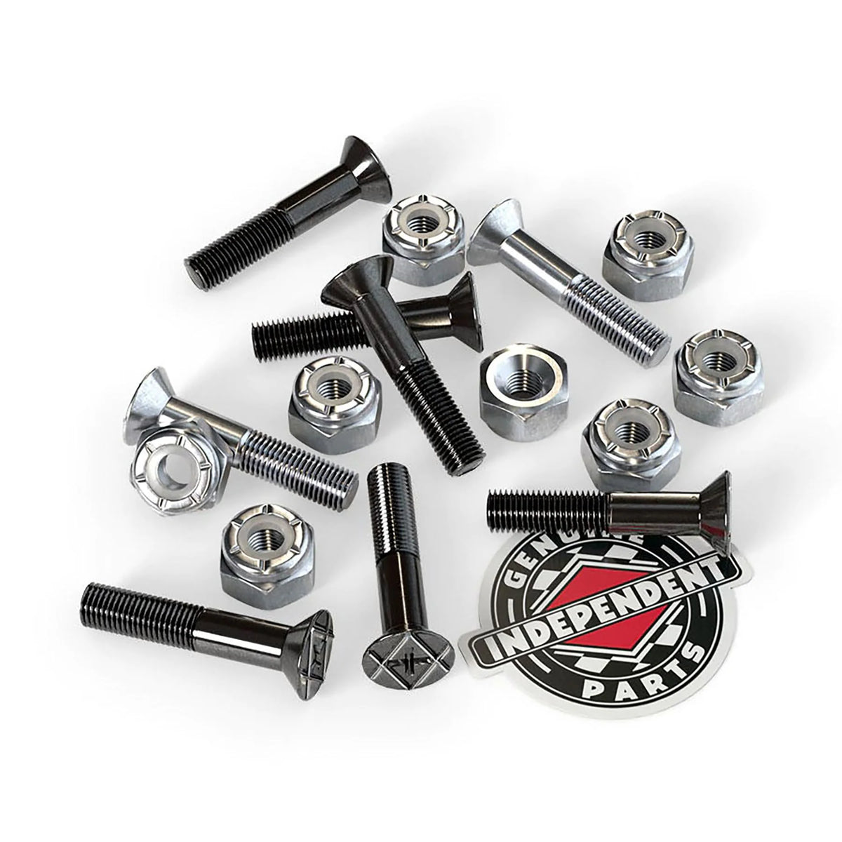 IND BOLT 1 IN PHLP BLK/SV