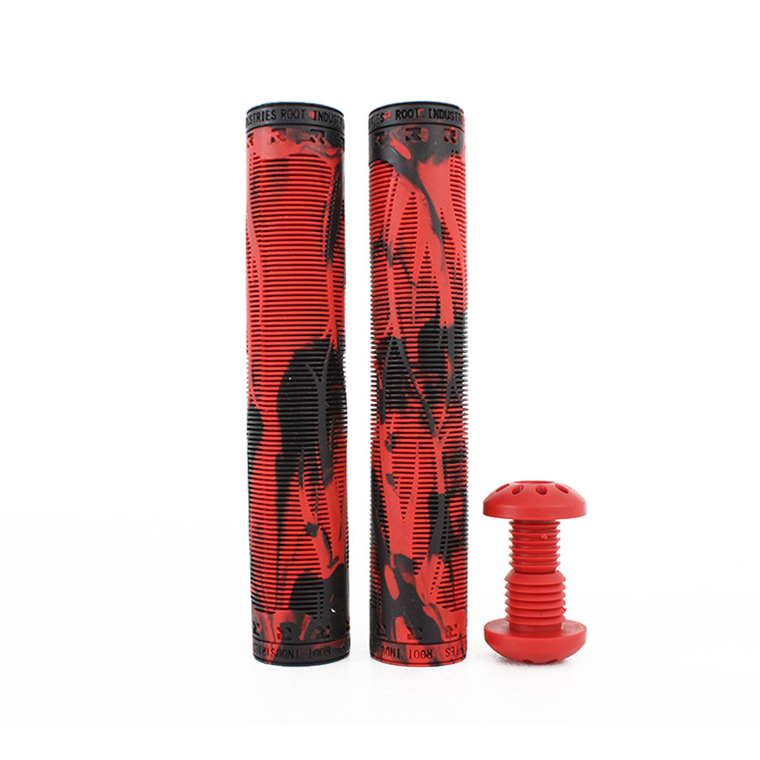 Root Industries R2 Air Grips - Red/Black Scooter Grips