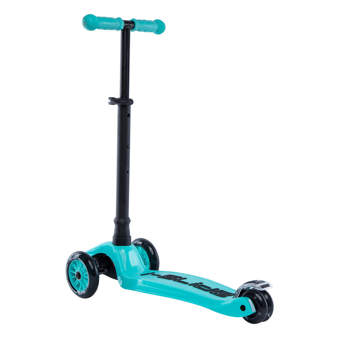 I-Glide Kids 3-Wheel Scooter - Aqua/Black Scooter Completes Rec