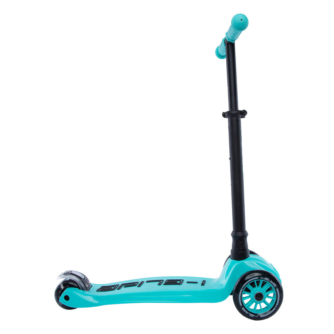 I-Glide Kids 3-Wheel Scooter - Aqua/Black Scooter Completes Rec