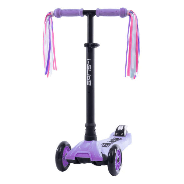 I-Glide Scooter Ribbons - Pink/Purple Scooter Accessories