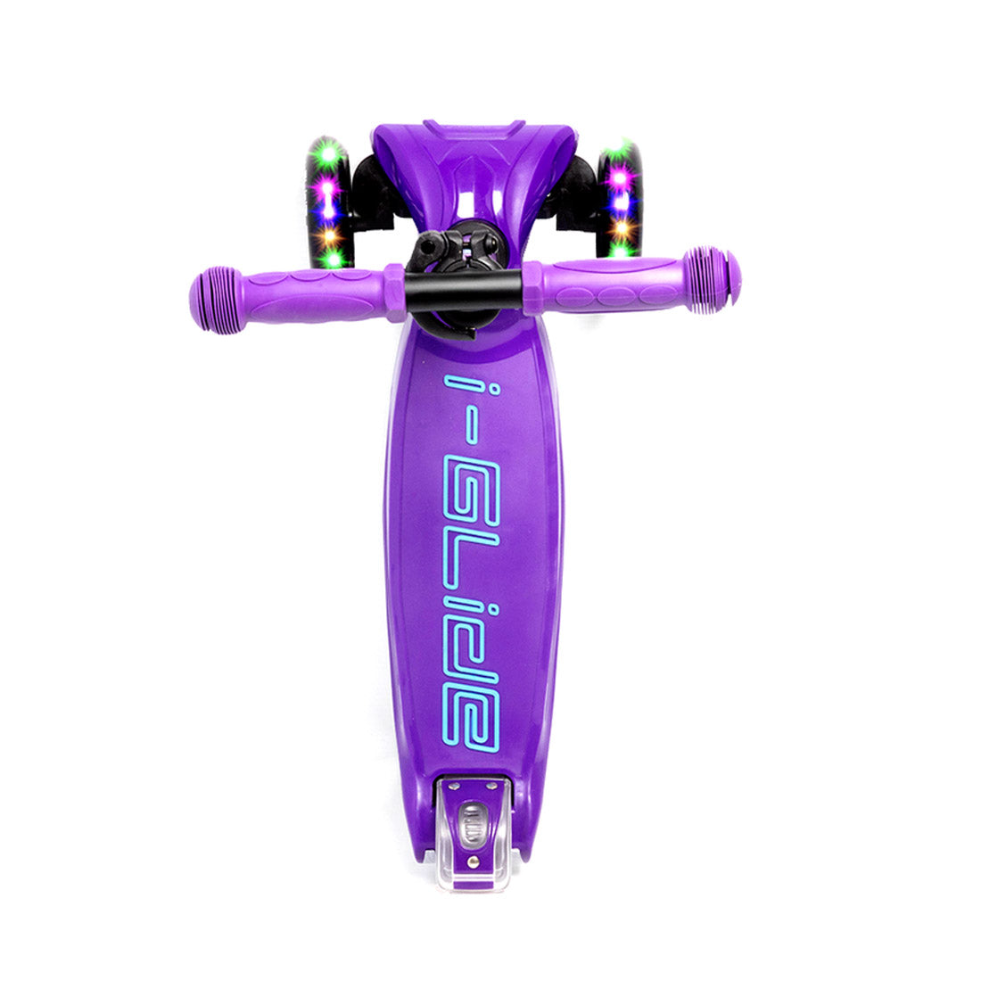 I-Glide Kids 3-Wheel Scooter - Purple Scooter Completes Rec