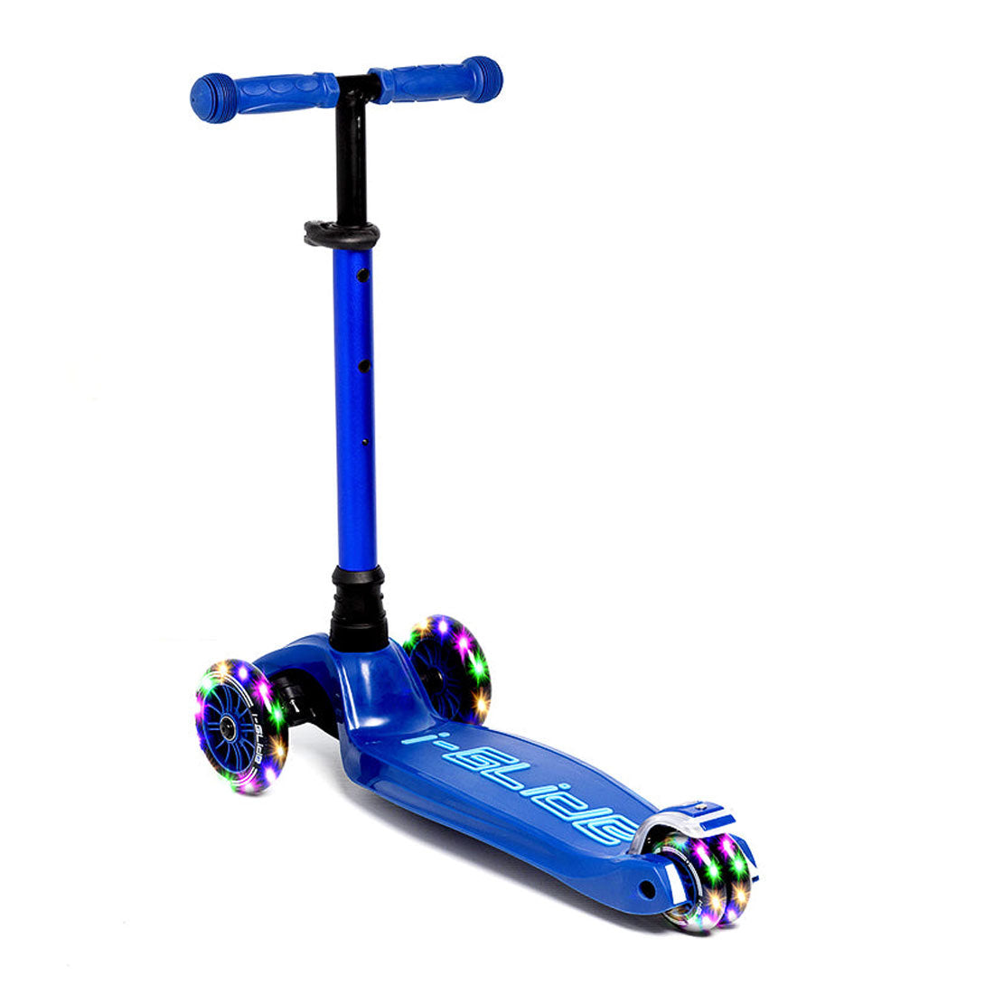 I-Glide Kids 3-Wheel Scooter - Blue Scooter Completes Rec