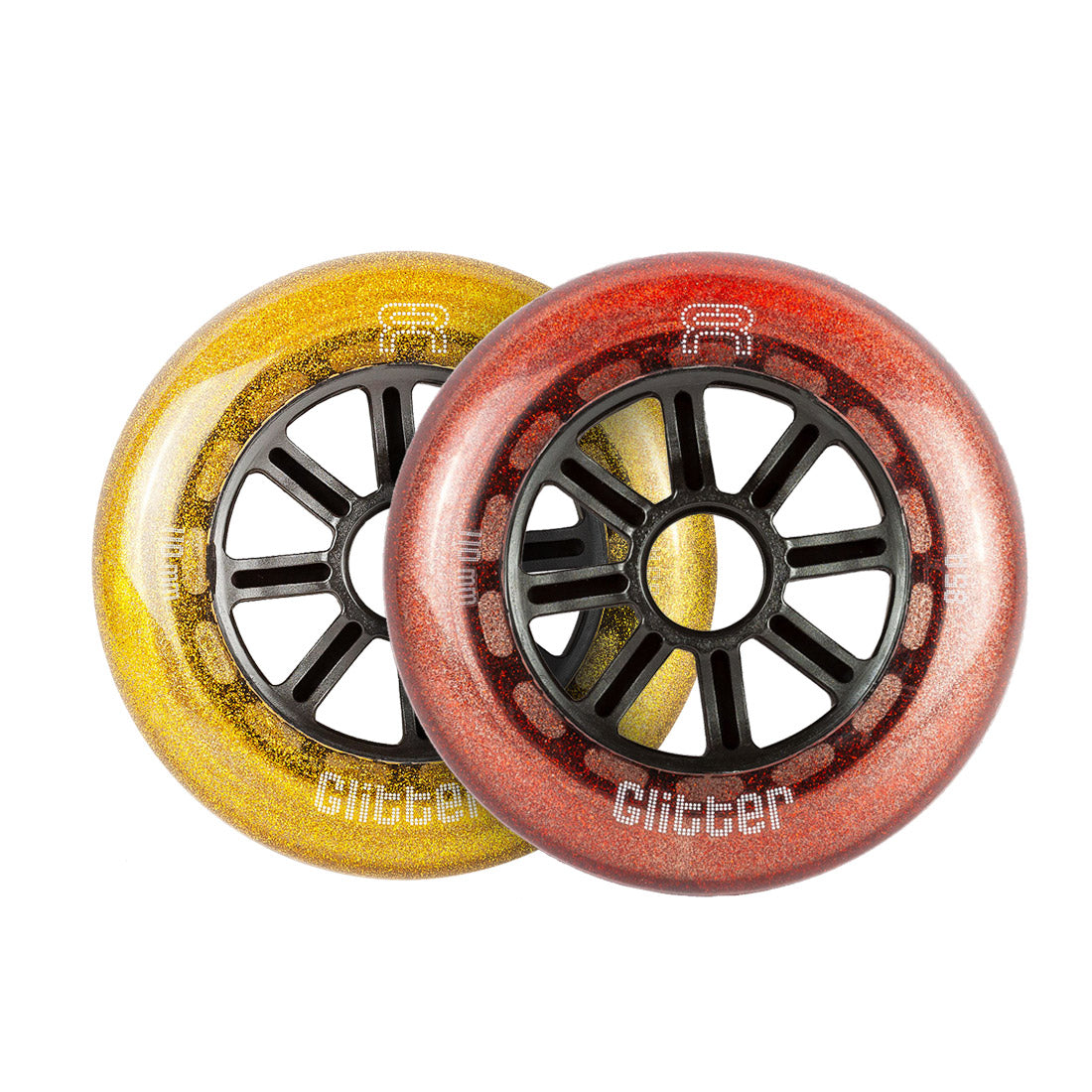 FR Glitter 110mm 85a Wheels - Single Inline Rec Wheels