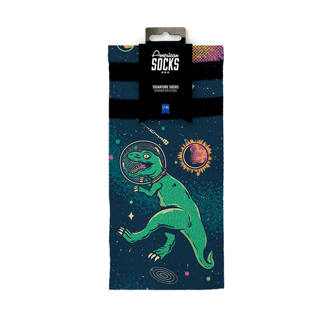 American Socks Signature - Space Dino Apparel Socks