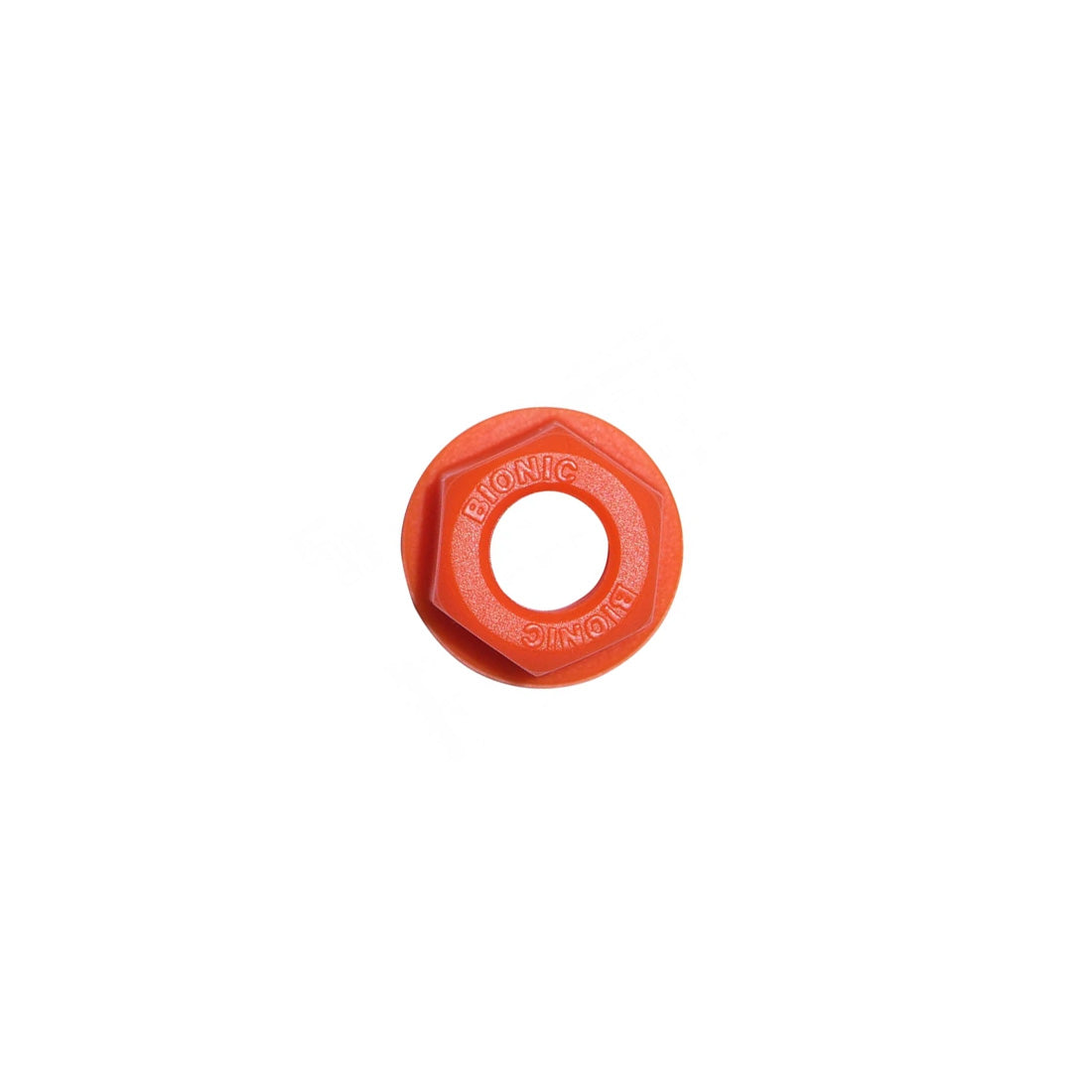 Atom Bionic Nylon Nuts 8pk Orange Roller Skate Hardware and Parts