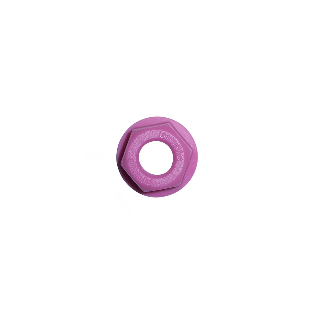 Atom Bionic Nylon Nuts 8pk Pink Roller Skate Hardware and Parts