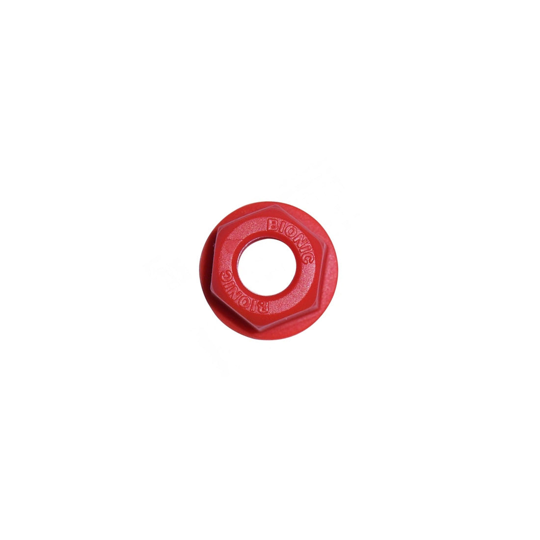 Atom Bionic Nylon Nuts 8pk Red Roller Skate Hardware and Parts