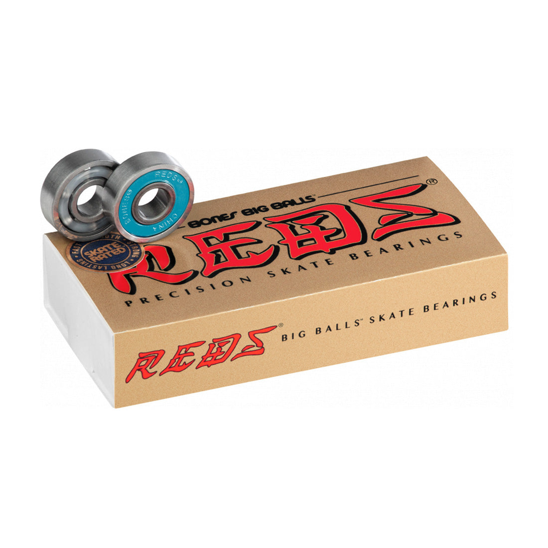 Bones Reds Big Balls Bearings 16pk Skateboard Bearings