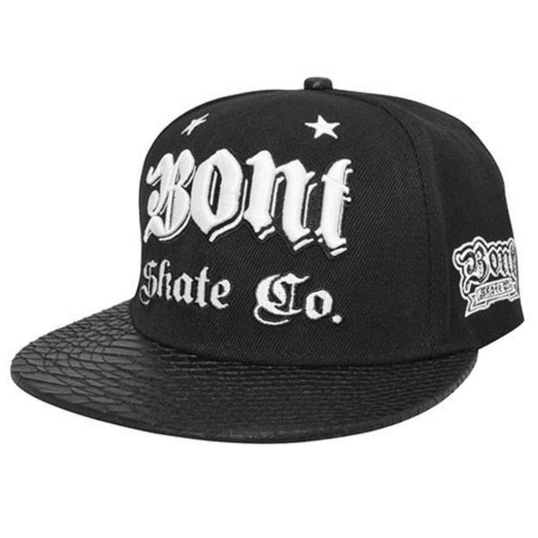 Bont Snapback Hat Black Apparel