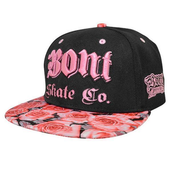 Bont Snapback Hat Pink Apparel