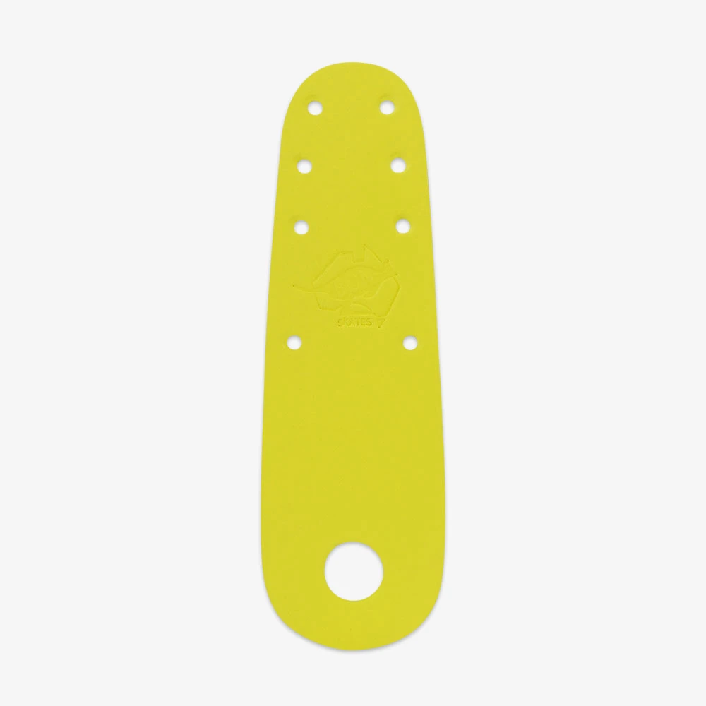 Bont Toe Guards Flat Leather Super Yellow Toe Guards