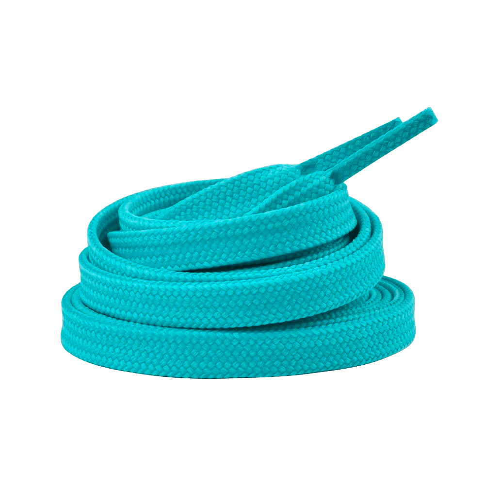 Bont Waxed Skate Laces 8mm - 47" Pool Party Blue Laces