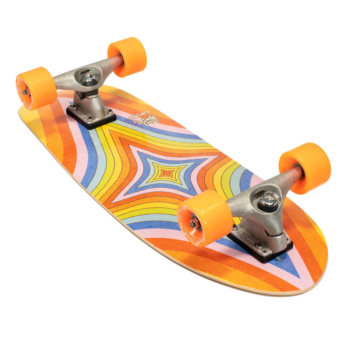Carver x GIRLSWIRL Cx Raw Complete Surfskate Skateboards