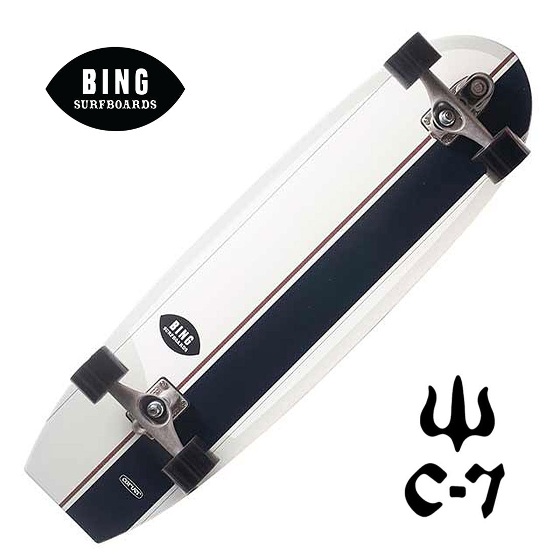 Carver x Bing Continental 37 Complete C7 Skateboard Compl Carving and Specialty